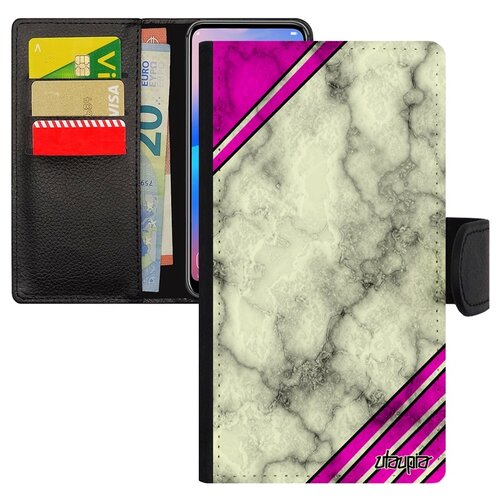 фото Чехол книжка на телефон samsung galaxy a5 2017, "уголок" текстура треугольник utaupia