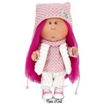 Виниловая кукла Нинес д'Онил из серии Мия - Девочка с розовыми волосами (30 см) - Muneca Mia Special Nines d'Onil - изображение