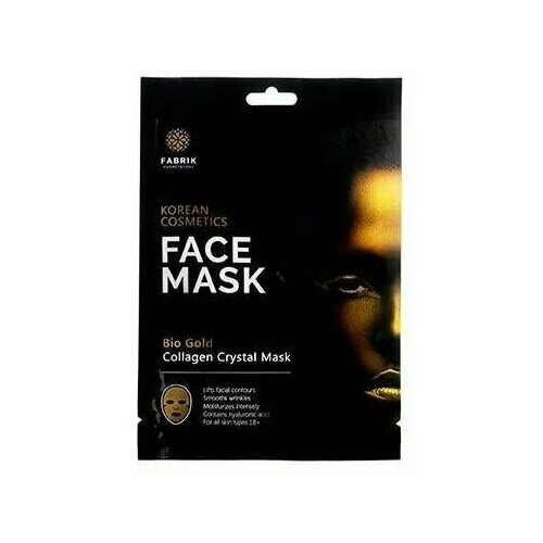 FABRIK Cosmetology Маска для лица гидрогелевая с био золотом/ fabrik cosmetology маска для лица гидрогелевая с био золотом 6 шт
