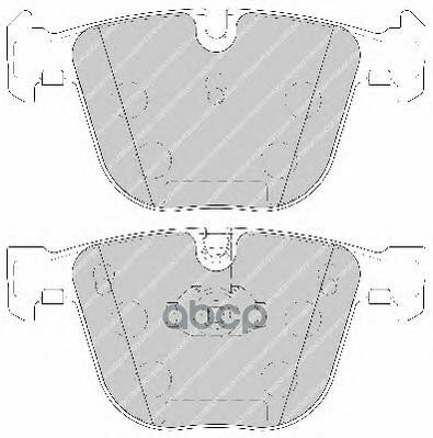 Колодки Тормозные Зад E-65 Зад 745-760 F-01/02 Ferodo арт. 'FDB1672