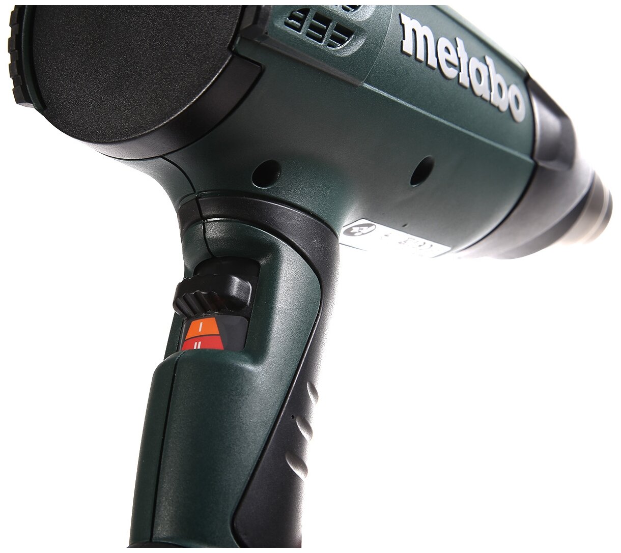 Строительный фен Metabo H 16-500, 1600 Вт темно-зеленый - фотография № 4