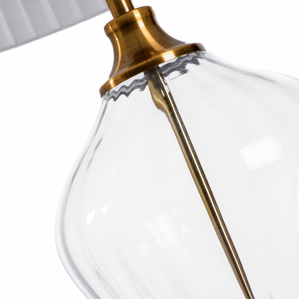 Лампа декоративная Arte Lamp Baymont A5059LT-1PB, E27, 60 Вт, белый