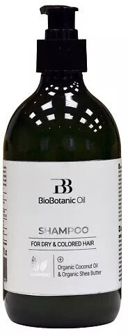 Mon Platin Шампунь для сухих и окрашенных волос с кокосовым маслом и маслом Ши Bio Botanic Oil, 500 мл