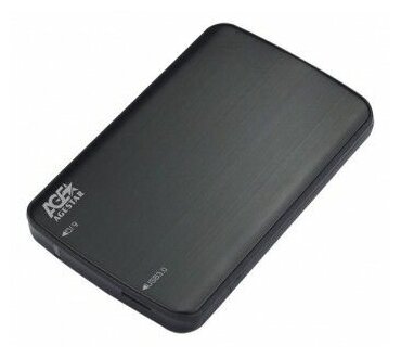 Внешний бокс Agestar для HDD/SSD SATA USB3.0 пластик/алюминий черный 2.5"