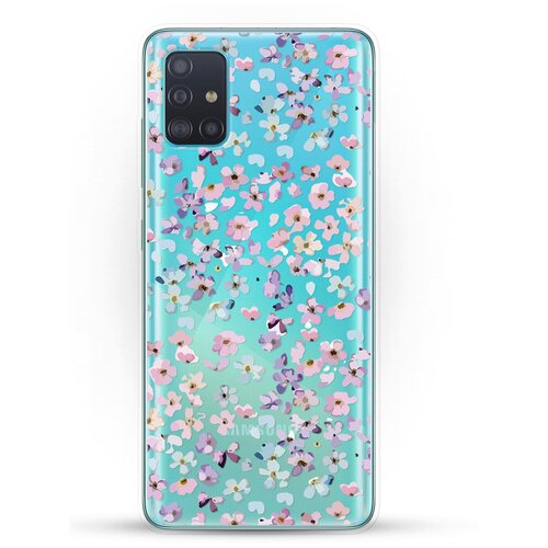 фото Силиконовый чехол цветочки на samsung galaxy a51 andy & paul