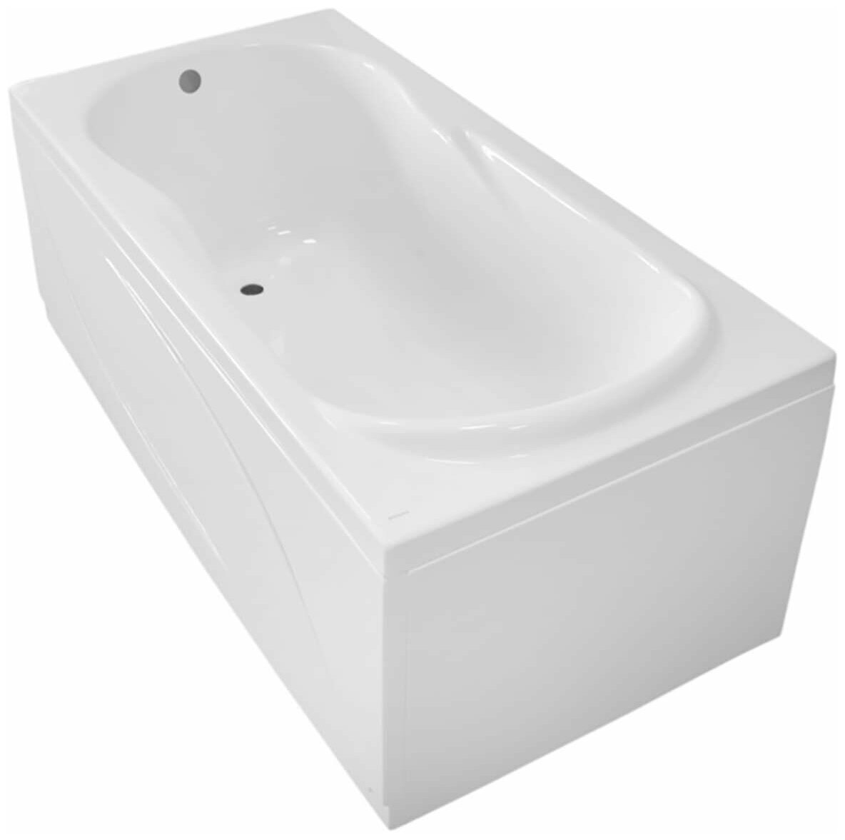 Uno ZRU9302870 Ванна прямоугольная 170x75 см (акрил, белый) Roca - фото №2
