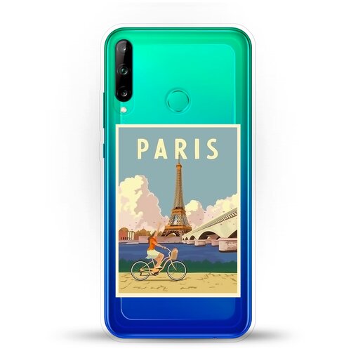 фото Силиконовый чехол париж на honor 9c andy & paul