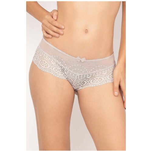 фото Empreinte трусы шорты norah средней посадки, размер 44, кофейный