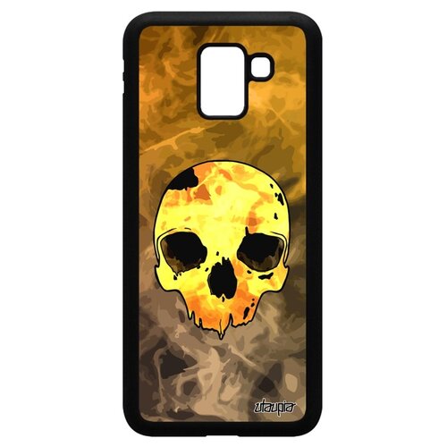 фото Чехол для телефонов galaxy j6 2018, "череп" готичный death utaupia