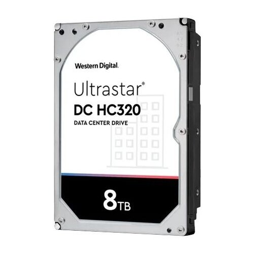 Жесткий диск WD SAS 30 8Tb 0B36400 HUS728T8TAL5204 Ultrastar DC HC320 7200rpm 256Mb 35 2814700₽