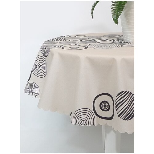 фото Тефлоновая скатерть mori миро овал 180x140