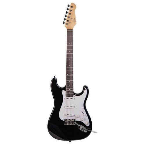 Omni ST-3S BK электрогитара, Stratocaster, цвет черный сингл