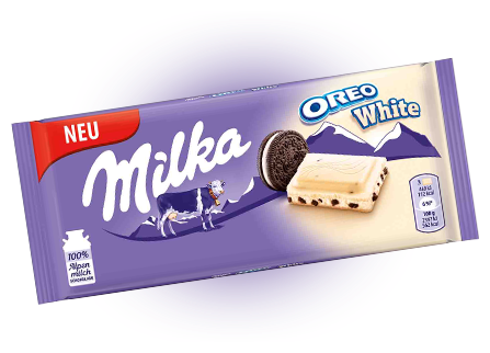 Шоколадная плитка Milka Oreo White / Милка Орео Вайт 100 г. (Германия) - фотография № 6