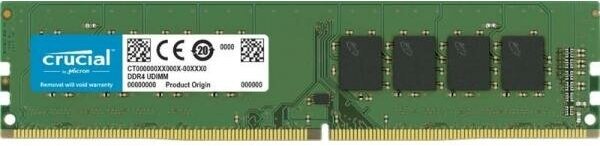 Оперативная память 32Gb (1x32Gb) PC4-25600 3200MHz DDR4 DIMM CL22 Crucial CT32G4DFD832A