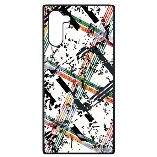 фото Чехол на мобильный galaxy note 10, "тартан плитка" геометрический полосы utaupia