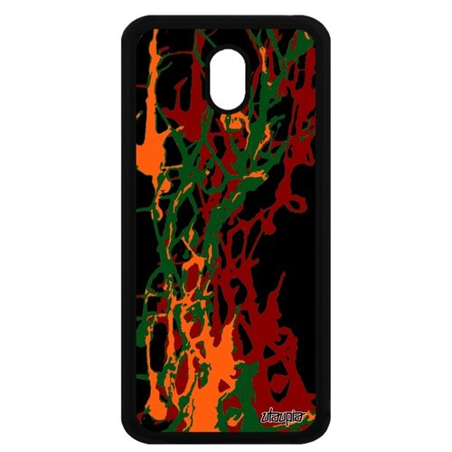 фото Чехол на телефон samsung galaxy j5 2017, "огонь" эффект абстракт utaupia