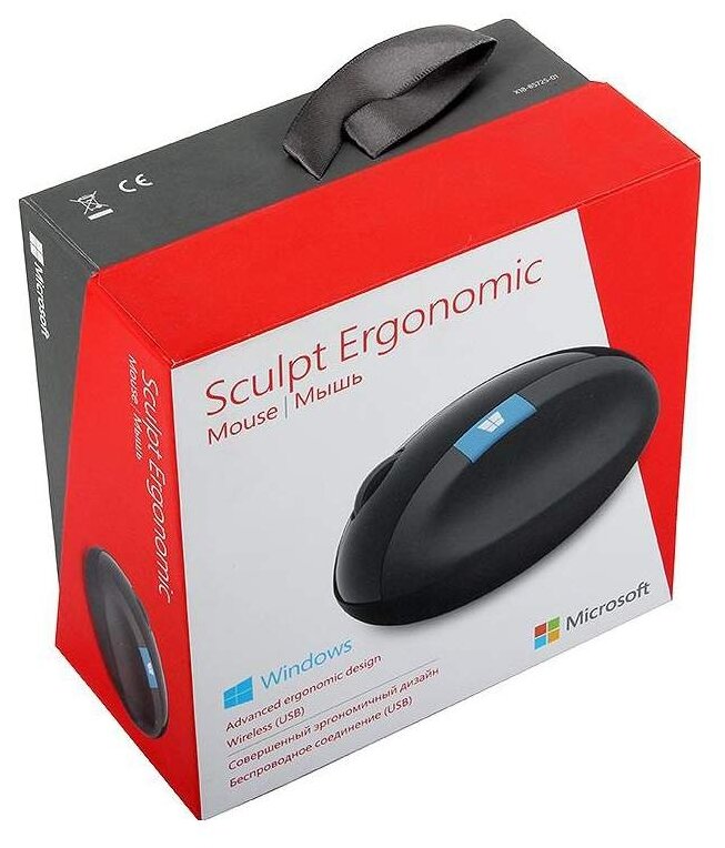 Мышь Microsoft Sculpt Ergonomic Mouse L6V-00005 Black USB