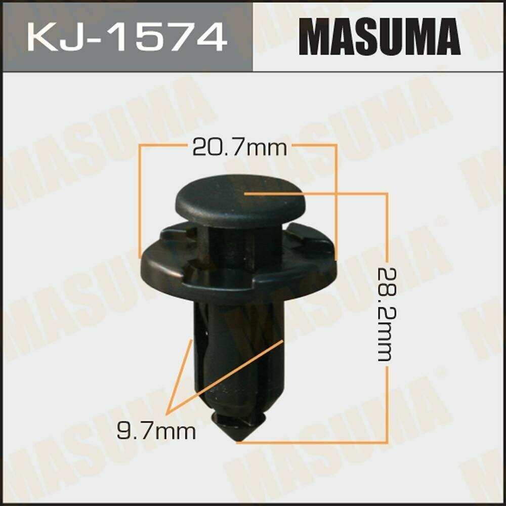 MASUMA клипса автомобильная KJ-1574 50 шт.