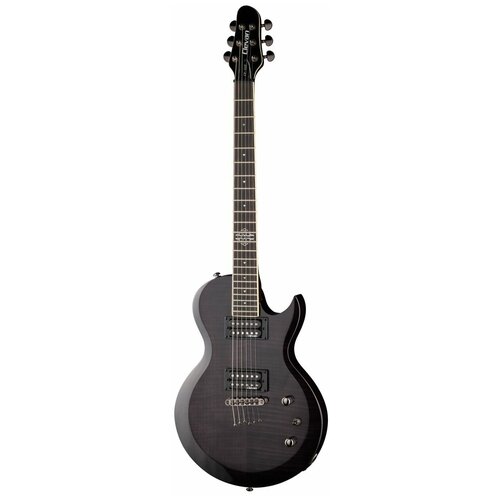 Электрогитара, черная, Clevan CP-52FTBK-GLOSS cjb 20sb gloss бас гитара clevan