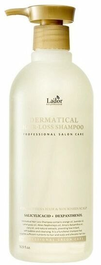 La'dor Dermatical Hair Loss Shampoo 530 мл Шампунь против выпадения волос