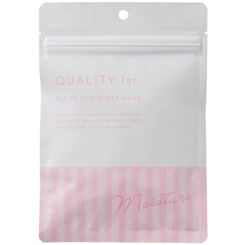 Тканевая увлажняющая маска для лица Quality First All In One Sheet Mask Moist, 7 шт.