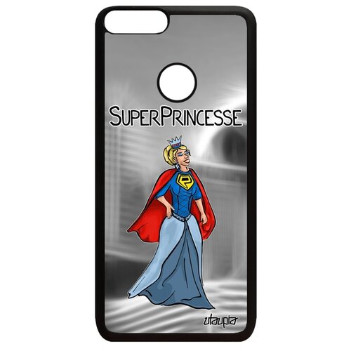 фото Чехол для телефона huawei p smart 2018, "суперпринцесса" герой юмор utaupia