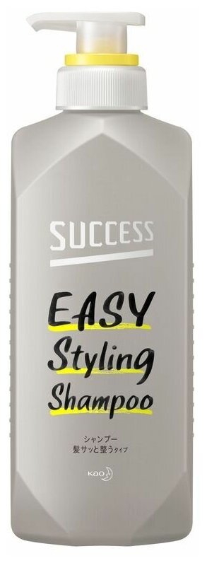 KAO SUCCESS Шампунь для волос для придания формы с утра Easy Styling, 400 мл