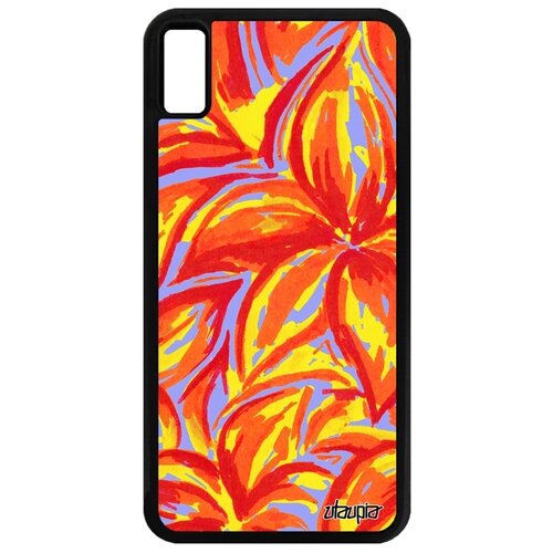 фото Чехол на смартфон apple iphone xs max, "цветочный узор" магнолия рисунок utaupia