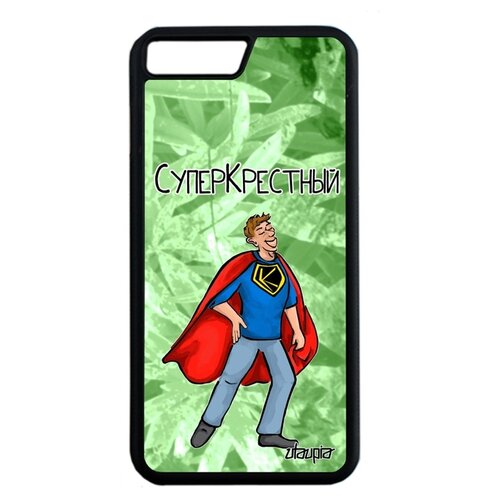 фото Чехол для мобильного iphone 8 plus, "суперкрестный" супергерой отец utaupia