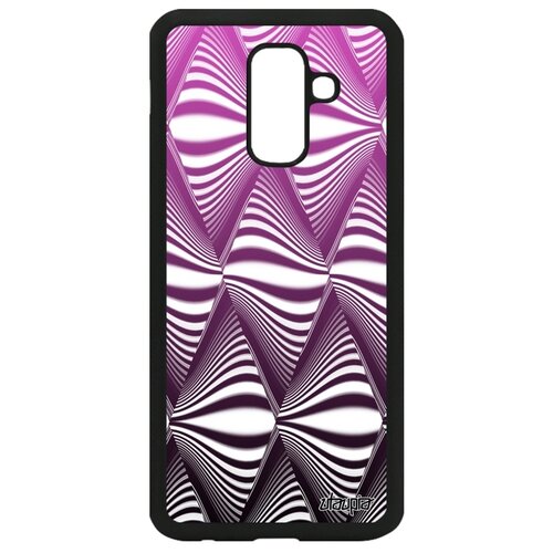фото Чехол на мобильный samsung galaxy a6 plus 2018, "иллюзия волны" водоворот кружение utaupia