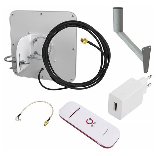 Wi-Fi USB модем Olax U90h-e с уличной антенной BAS-2320 усилением 15dBi + кабель 10м wi fi usb модем olax u90h e с комнатной антенной усилением до 8dbi кабель 3м