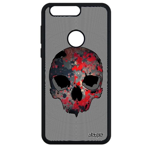 фото Чехол для смартфона honor 8, "череп" хэллоуин готичный utaupia