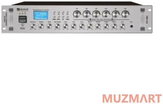Nusun M-1600 Трансляционный микшер-усилитель