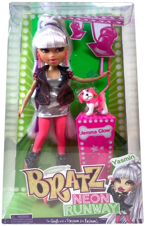 Кукла Братц Ясмин из серии Неоновая дорожка 2012 Bratz Neon Runway Yasmin