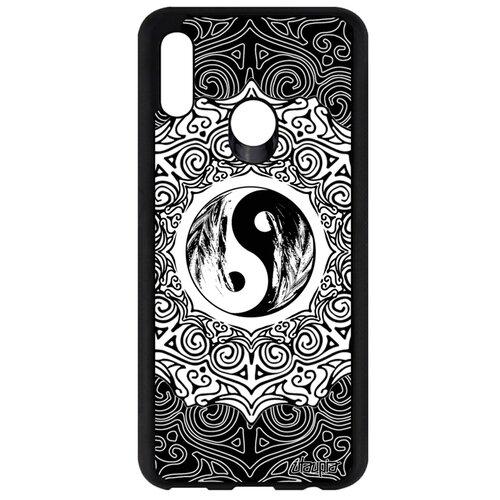 фото Чехол для смартфона p smart 2019, "инь и ян" yin and yang фэн-шуй utaupia