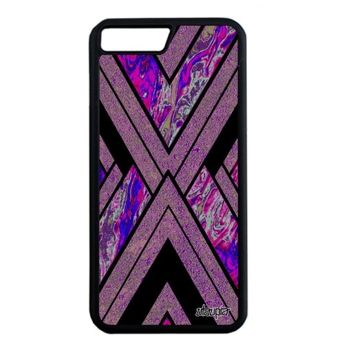 фото Чехол для мобильного apple iphone 8 plus, "х-орнамент" рисунок гора utaupia