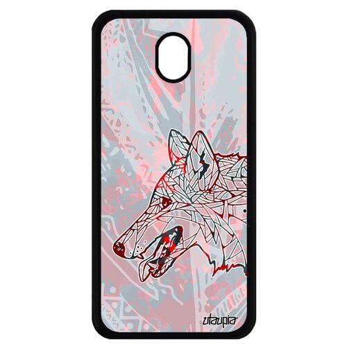 фото Чехол на мобильный galaxy j7 2017, "волк" злой древний utaupia