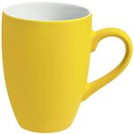 Кружка Best Morning c покрытием софт-тач, желтая - изображение