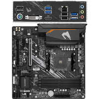 Материнская плата Gigabyte AMD B550 AM4 DDR4 ( B550M AORUS Elite ) mATX, Ret