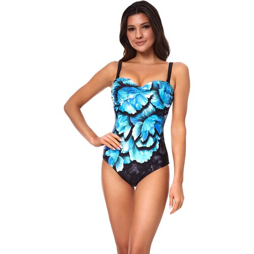 фото Купальник слитный ewlon k.8090, черный (размер: 44)