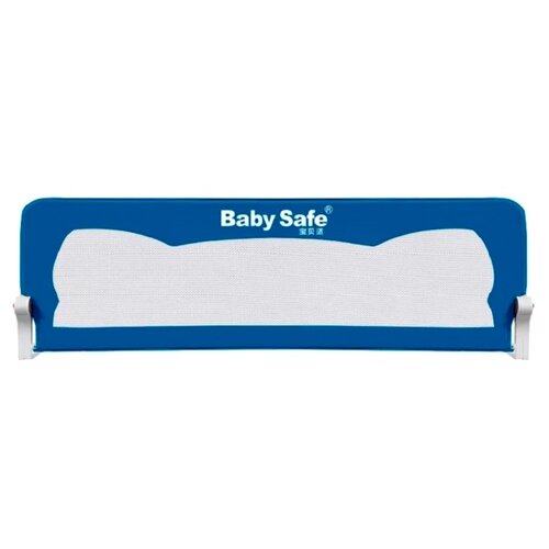 Купить Барьер защитный BABY SAFE ушки 180х66 серый, текстиль/пластик/металл