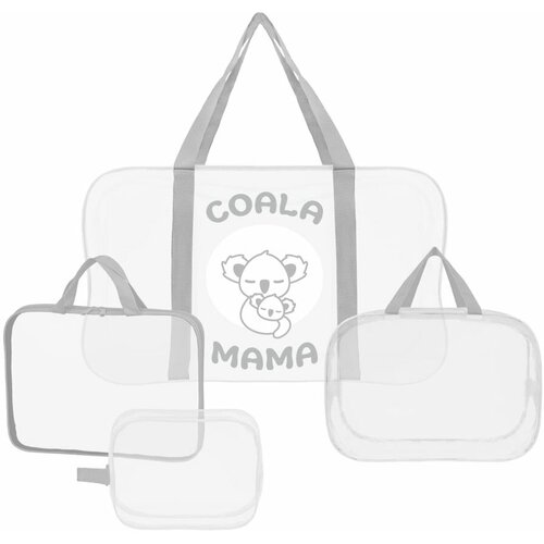 Coala Mama Набор сумок 3+1 в роддом Coala Mama цвет Diamond moomin mama