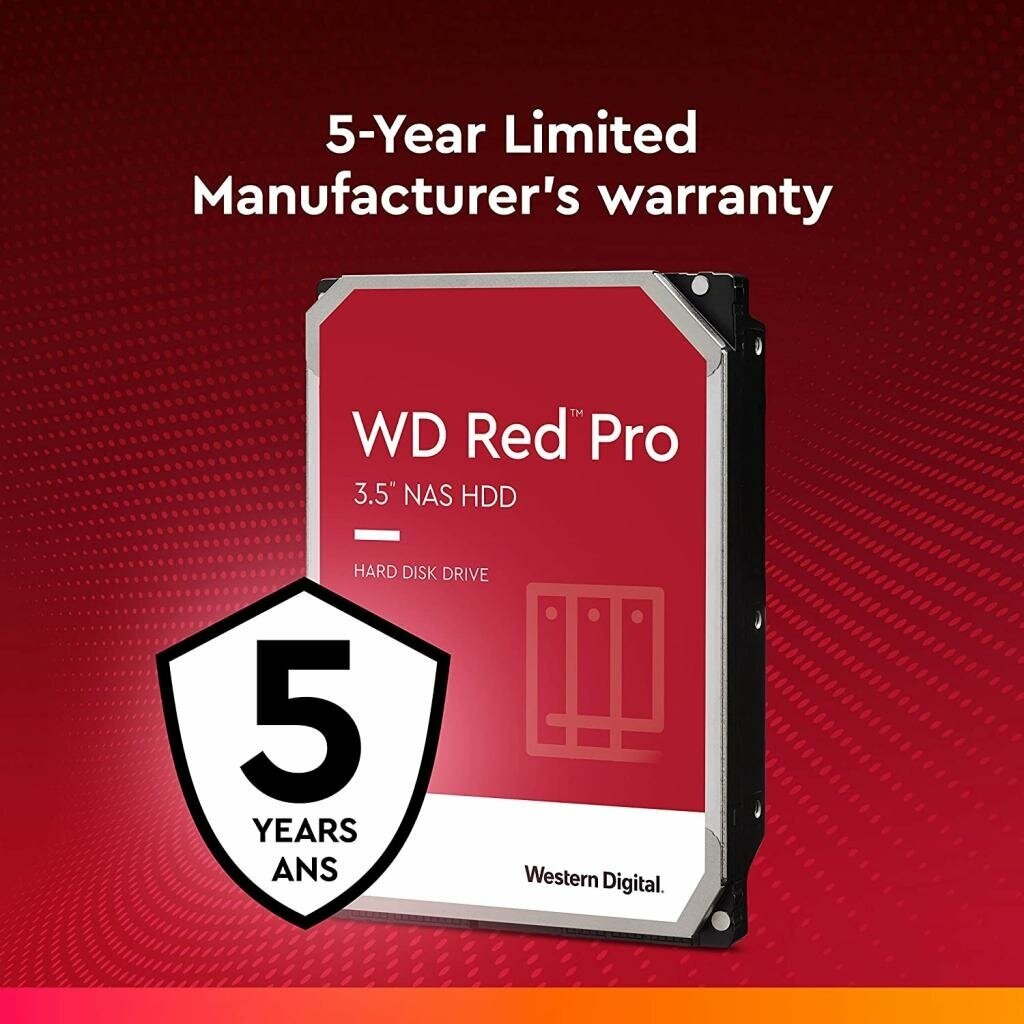 Жесткий диск WD Red Pro , 18ТБ, HDD, SATA III, 3.5" - фото №3