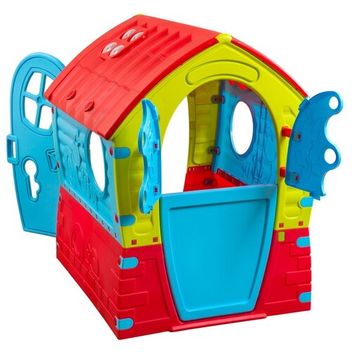 Игровой домик PalPlay Лилипут со светом и звуком - голубой, зеленый, красный