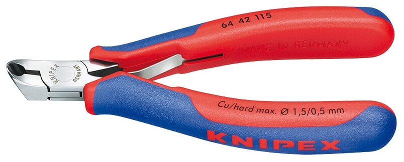 Торцевые кусачки для электроники Knipex KN-6442115