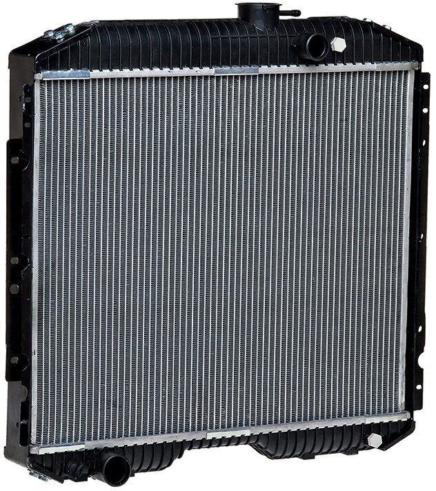Радиатор охлаждения для а/м Газ 3307 дв. ЗМЗ 511, ЗМЗ 513 (LUZAR) LRc 0337b алюм.