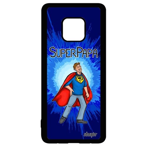 фото Чехол для смартфона mate 20 pro, "суперпапа" комикс смешной utaupia