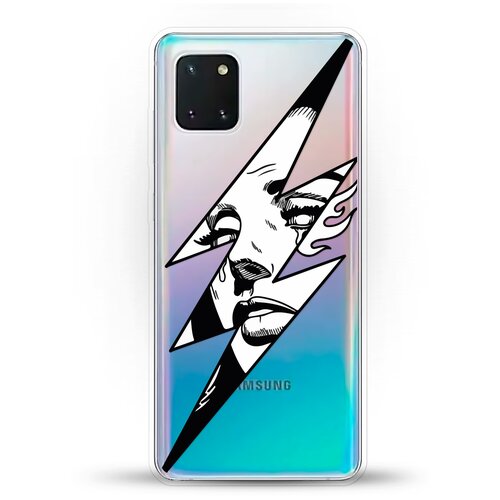 фото Силиконовый чехол молния на samsung galaxy note 10 lite andy & paul