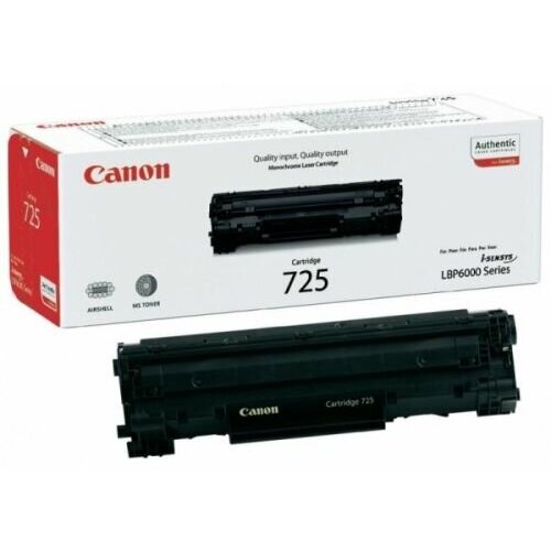 Картридж Canon 725 3484B002 для LBP6000, LBP6020, LBP6020B, MF3010 (1600 стр) (3484B005) картридж sonnen sc 725 1600 стр черный