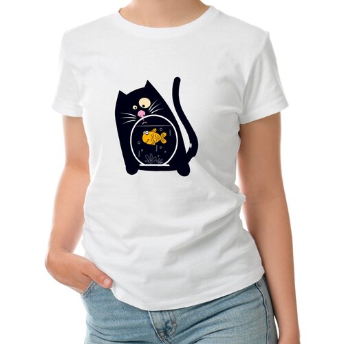 фото Футболка roly, размер s, белый